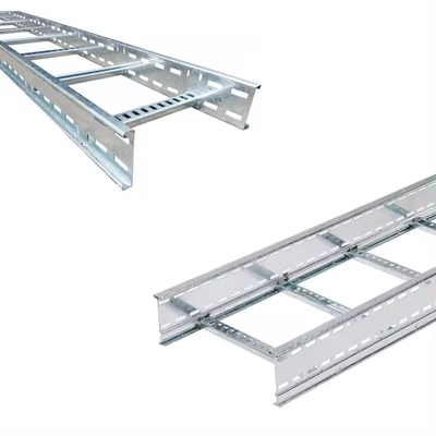 Goede prijs. Zilveren kabelladder voor binnenshuis en buiten Compatibel met verschillende kabeltypen en zilveren afwerking online