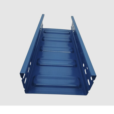 Ein guter Preis. Innenflächenfarbene Kabeltreppe mit Kopplungen und schwarzer Industriebeschichtung Online