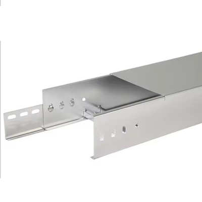 quality Weather Resistance Cable Tray Solid Bottom Support and Lightweight Design for Long-Lasting Performance factory