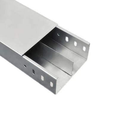Good price Galvanized Finish Trough Cable Trays Rectangular Simple and Hassle-free Installation online
