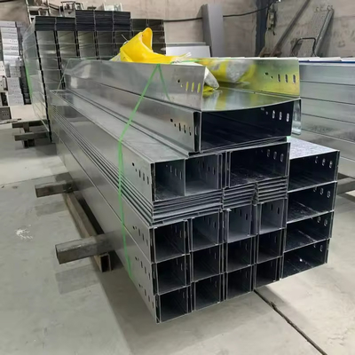 Good price Commercial Hot Dip Galvanized Cable Tray Height 50mm-1000mm Ventilation Groove Perforation Groove online